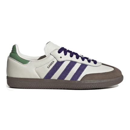 Adidas Samba OG - Off White Core Purple Green Brown