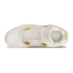 Jordan 4 Retro Miltalic - Gold - Image 5