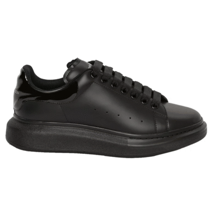 Alexander Mcqueen Oversized - Black Gloss Heel