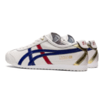 Onitsuka Tiger Mexico 66 - White Dark Blue Red Golda - Image 4