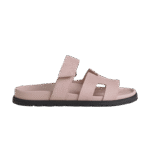 Hermes Chypre Sandal - Pink Suede