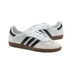 Adidas Samba OG Crystal White and Silver Metallic - Image 3