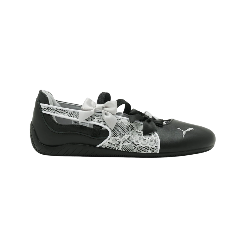 PUMA-Speedcat-Ballet-Lace-Black-White.png Puma Speedcat Ballet Lace Black White - Image 1