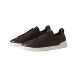 Zegna Triple Stitch SECONDSKIN Dark Brown - Image 2