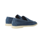 Loro Piana Summer Walk Loafers Sleek Slip-On Blue - Image 3